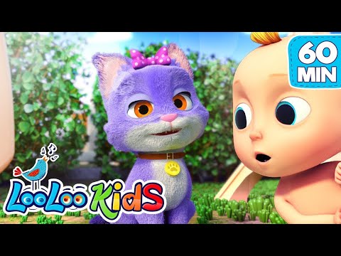 Kittie Cat + Old MacDonald had a farm | more Kids Songs and Nursery Rhymes | LooLoo Kids