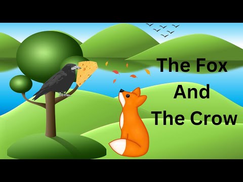 Fox and Crow Story In English I Moral Bedtime Stories For Kids In English | English Stories For Kids