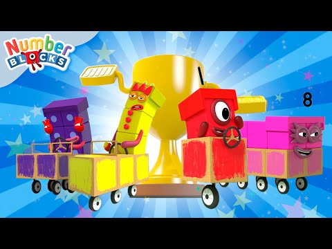 ? Epic Number Race! ? | Learn to count | Maths for Kids 123 | @Numberblocks