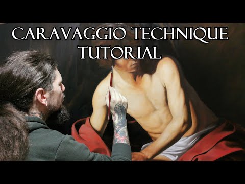 Caravaggio Technique Tutorial - St. John the Baptist