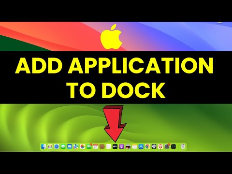 Add Application to Dock on Your Mac - How to Add App to Dock on Mac OS