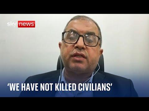 Hamas official: 'We have not killed any civilians'