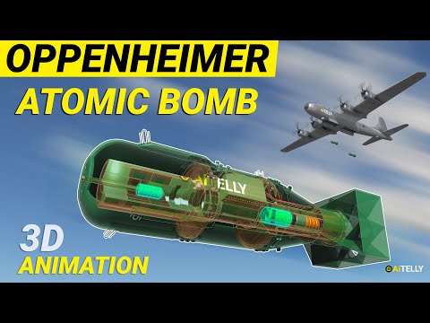 Oppenheimer Atomic bomb How it Works | First Nuclear Bomb