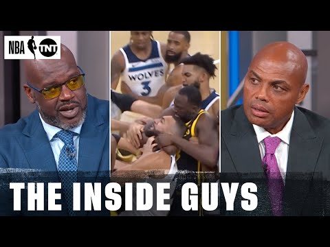 The Inside Guys React to Warriors-TWolves Scuffle | NBA on TNT