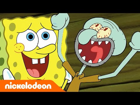 Bob Esponja | El recuerdo m&aacute;s FELIZ de Calamardo | Nickelodeon en Espa&ntilde;ol