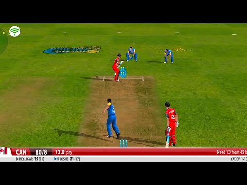 CANADA WON BY 2 WICKETS AGAINST INDIA