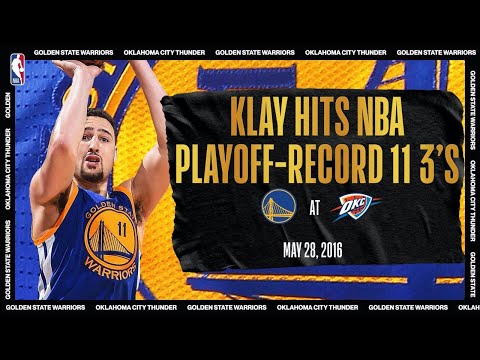 Klay Hits Playoff-Record 11 3&rsquo;s | 