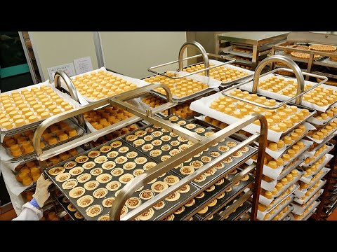 Tart : Process of Mass Production - Korean Food Factory [ASMR]