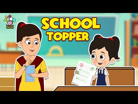 School Topper | Scholar Chinki | English Moral Stories | English Animated | English Cartoon