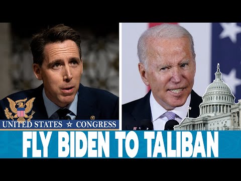 'It Was A Disgrace What The President Said': Josh Hawley Attacks Biden's Afghanistan Withdrawal!