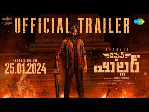 Captain Miller - Telugu Trailer | Dhanush | Shiva Rajkumar | Arun Matheswaran | GV Prakash