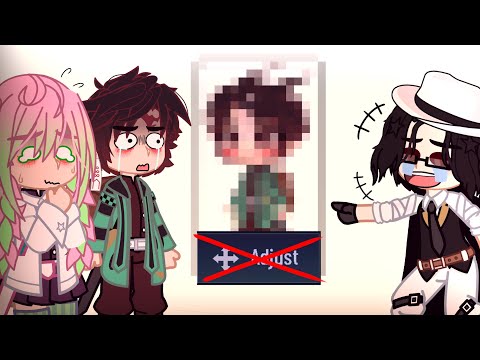 Demon Slayer characters without adjustments || Ft. some kny chars ||