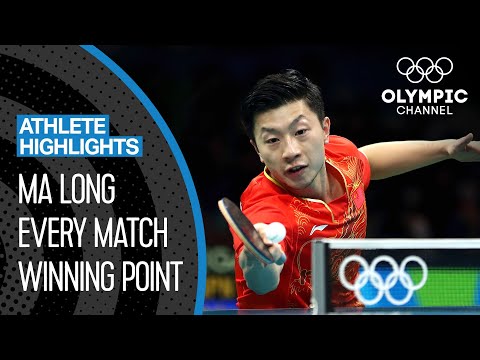 Ma Long 🇨🇳 - The best Olympic table tennis player of the decade? | Athlete Highlights