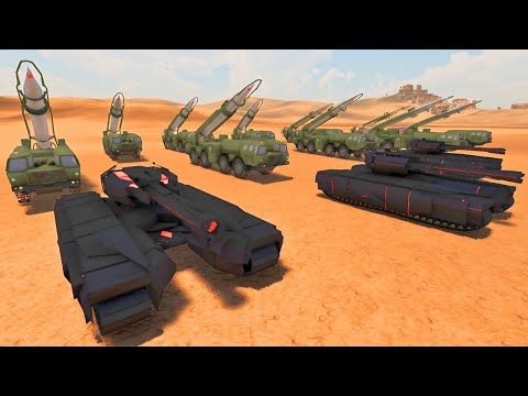 CAN LASER TANKS &amp; BALLISTIC MISSILES STOP 3,000,000 Zombies ,Orcs &amp; Trolls | Battle Simulator 2