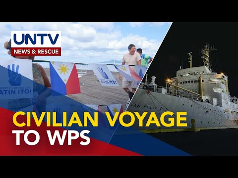 Civilian convoy departs to West Philippines Sea