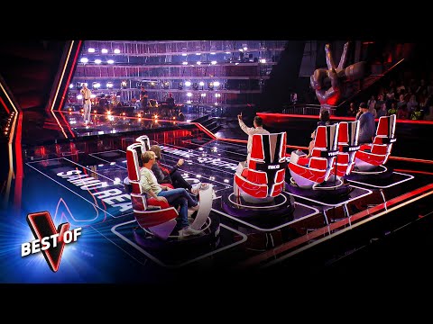 ONE HOUR of Extraordinary 4-CHAIR TURNS on The Voice