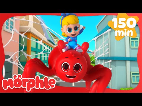 Superhero Spider Morphle Catches the Bandits in his Web 🕷️🕸️| Cartoons for Kids | Mila and Morphle