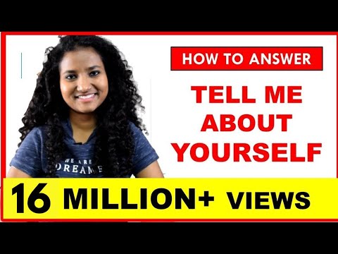 Interview Question: Tell Me About Yourself | Best Answer for Freshers &amp; Experienced People ✓