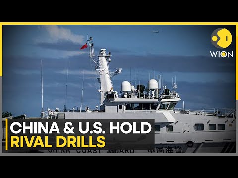 China &amp; US hold rival military drills in disputed South China Sea | Latest English News | WION