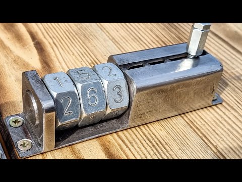 DIY Unique door latch | Bolts &amp; Nut IDEAS