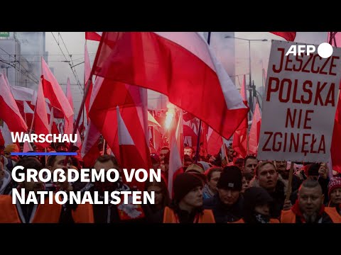 Zehntausende Nationalisten marschieren in Polen am Unabh&auml;ngigkeitstag | AFP