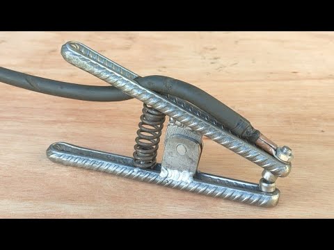 few know the creative idea of ​​a welder | Homemade DIY mass welding pliers