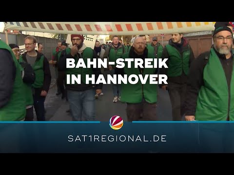 Bahnstreik: Trotz massiver Einschränkungen kein Chaos in Hannover