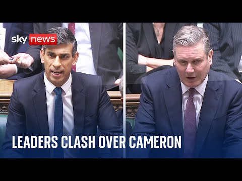 PMQs: Starmer questions Sunak over Cameron links to China