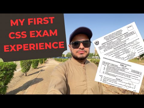 My First CSS Exam Experience | Special CSS 2023 | CSS Study Vlogs | Vlog #10