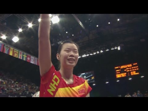 China's Li Xuerui Wins Badminton Singles Gold - London 2012 Olympics