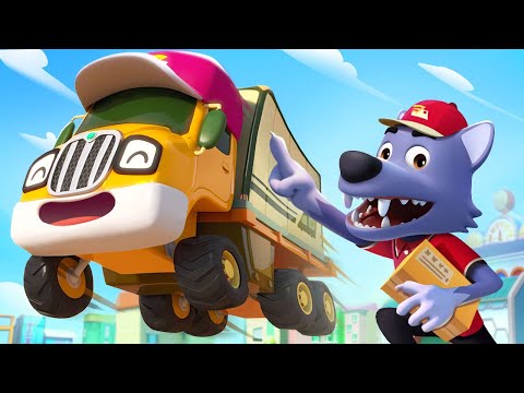 Delivery Truck Rescue Team | Police Car🚨, Construction Truck | Kids Songs | BabyBus - Cars World