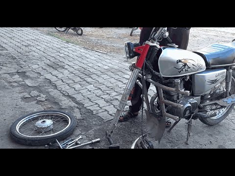 Restoration of Motorcycle stuck shocks | How to Restore Motorcycle Shocks