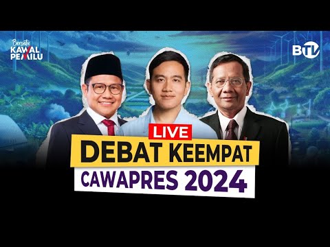 🔴 LIVE | Debat Cawapres 2024, Menanti Pembangunan Berkelanjutan Muhaimin, Gibran dan Mahfud