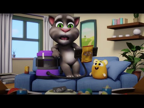 Master of Trash | Talking Tom Shorts | Cartoons For Kids | HooplaKidz Shows