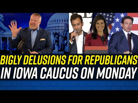 Iowa Caucuses Cement Republicans as PARTY OF DELUSIONAL CULT MEMBERS!!!