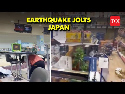 Japan Earthquake: Tsunami hits coastal areas as  massive quake jolts western regions