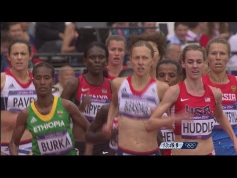 Dibaba &amp; Burka Win Women's 5000m Heats - Full Replay - London 2012 Olympics