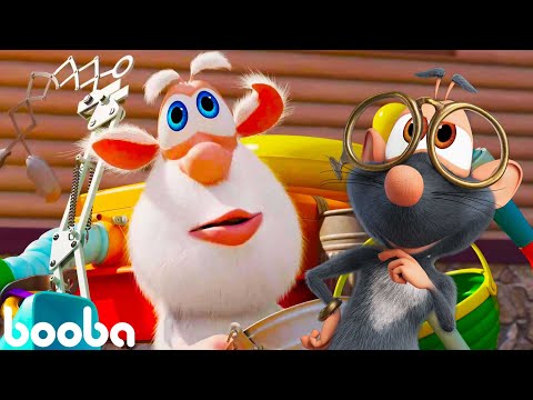 Booba 😀 Invention Day 🛬 Episodes Collection 💙 Moolt Kids Toons Happy Bear