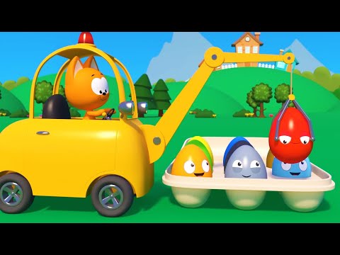 Best Learning Video for Toddlers Learn Colors with Meow Meow Kitty 😸 Nursery Games Part 2