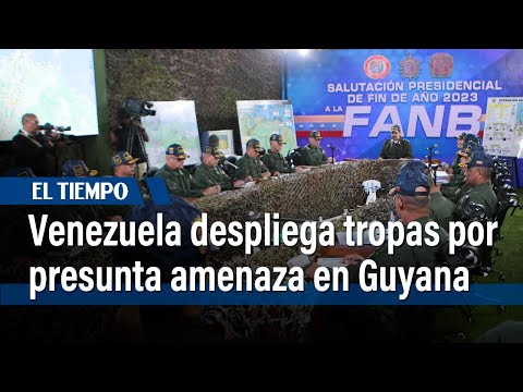 Venezuela despliega tropas en ejercicios militares por &quot;amenaza&quot; de buque brit&aacute;nico en Guyana