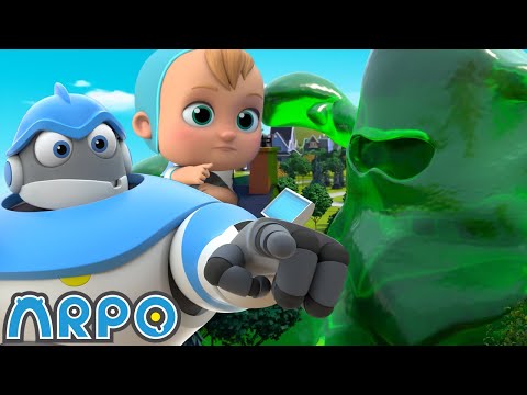 Limezilla Lives! | Baby Daniel and ARPO The Robot | Funny Cartoons for Kids