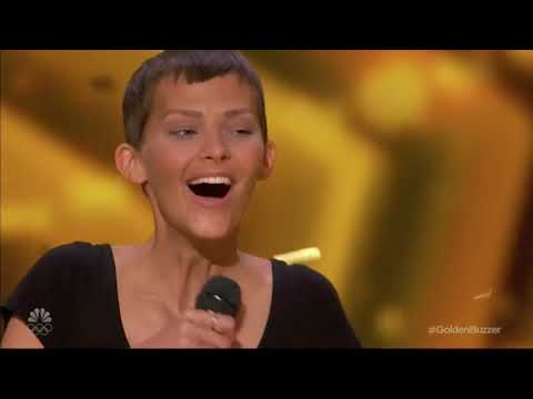 WOMAN WITH CANCER WINS SIMON COWELLS GOLDEN BUZZER EMOTIONAL AUDITION MAKES SIMON CRY