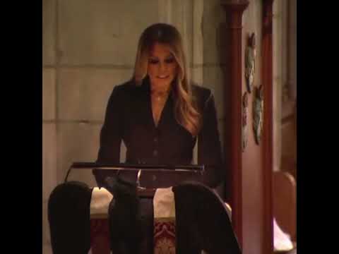 Melania Delivers Powerful Eulogy During Her Mother's Funeral