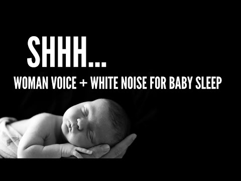 Shhh Sound &amp; White Noise 🌛 to Put a Baby to Sleep the whole night 💤 Hushing Baby