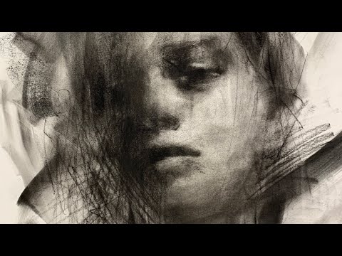 BEAUTY OUT OF CHAOS (charcoal drawing tutorial)