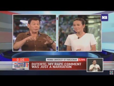 Face Off: Duterte-Poe at 