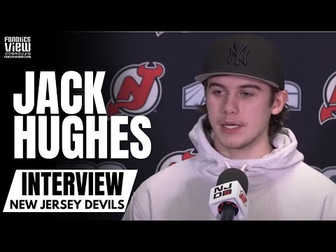 Jack Hughes Reacts to Being Named &quot;Assistant Captain&quot; With New Jersey Devils &amp; Talks His Growth