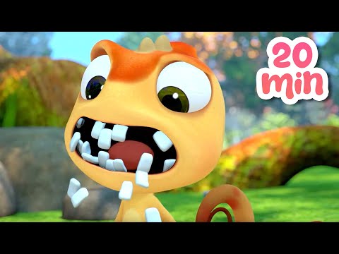 Cam &amp; Leon | TEETH FALLING OUT (S01E80) Cartoon for Kids | Funny Cartoon