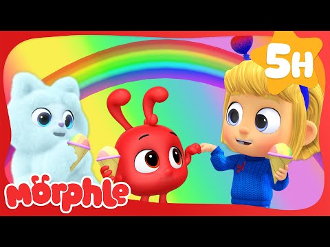 Rainbow Ice Cream Is So Cool! 🍦🌈 | Morphle's Family | My Magic Pet Morphle | Kids Cartoons