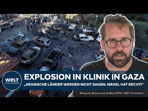 KRIEG GEGEN ISRAEL: Explosion in Klinik in Gaza-Stadt - &quot;In diesem Fall ist es sehr klar!&quot;